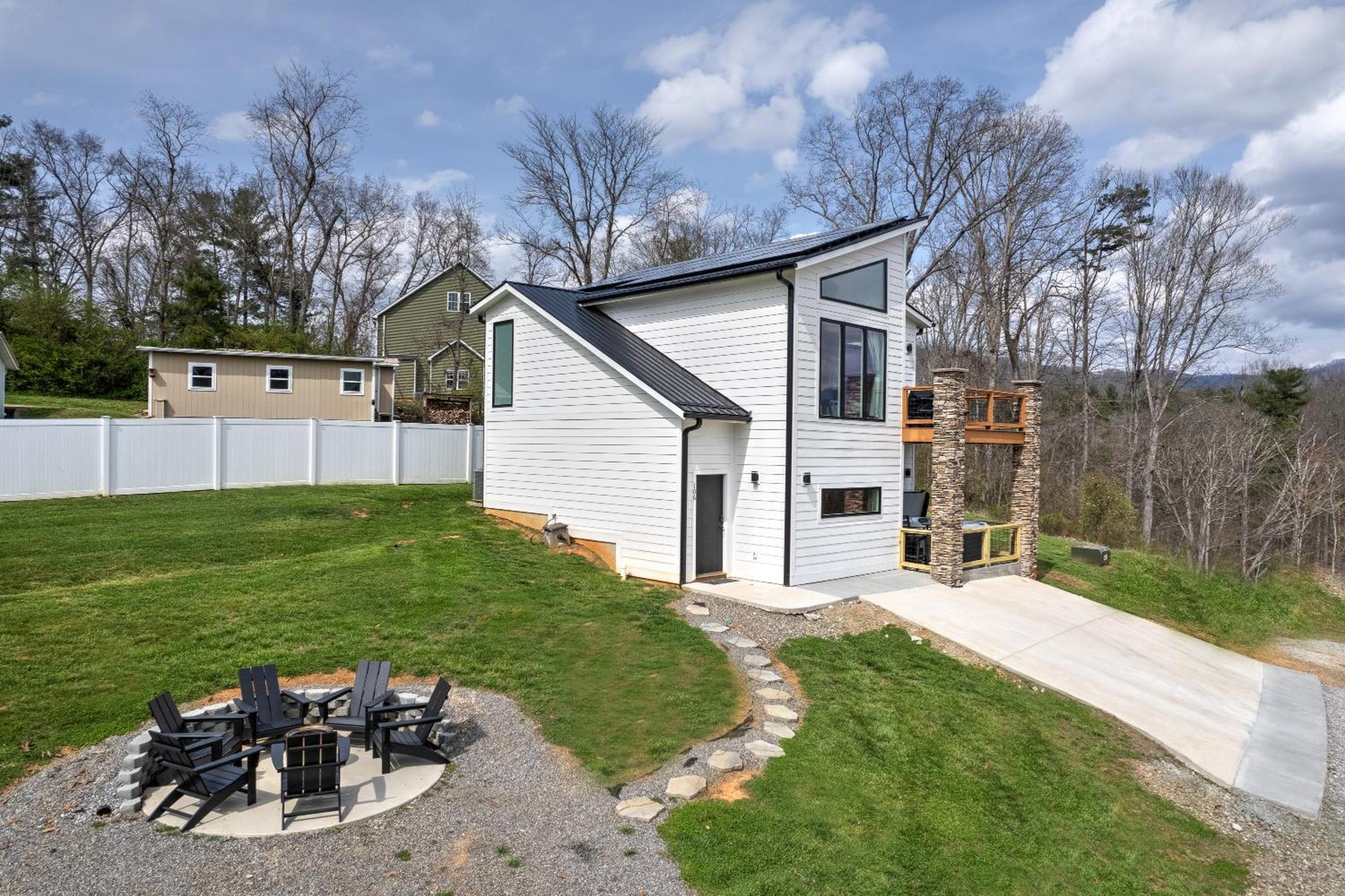 Villa Mon Trèsor, Modern Mountain Views with deck Weaverville Exterior foto