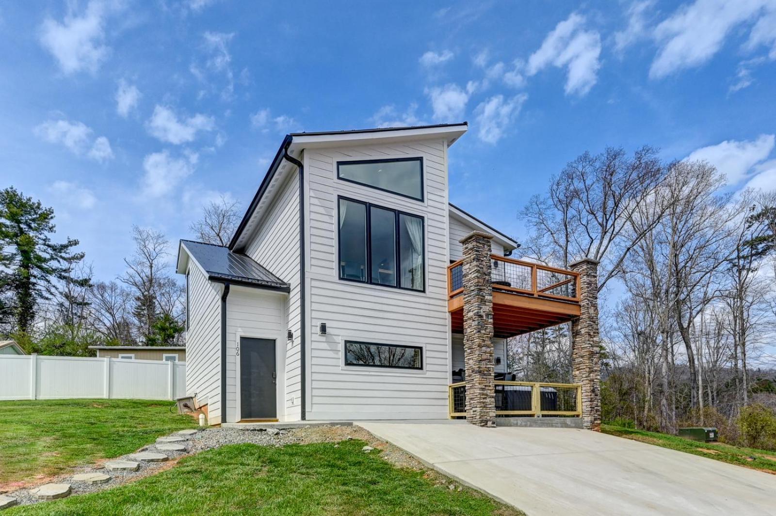Villa Mon Trèsor, Modern Mountain Views with deck Weaverville Exterior foto